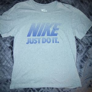 Nike Heather Gray Athletic Tee